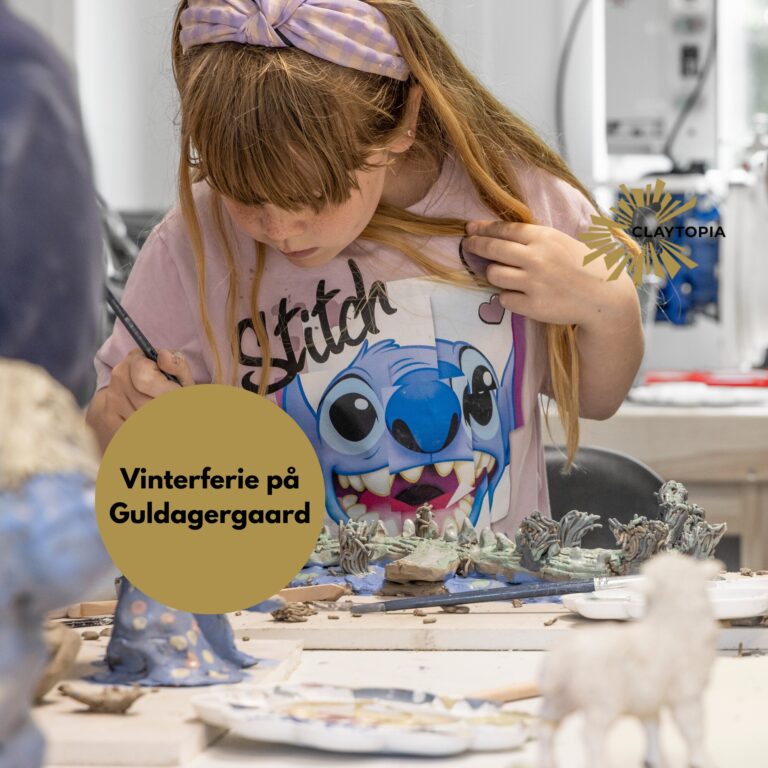 16.2 |  Familie-workshop: Dekorér en lermaske i uge 8