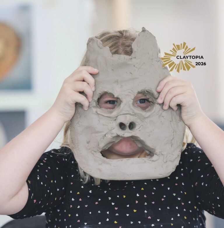 3.7 2026 |  Claytopia workshop: Tribalmaske – skulpturel keramik med karakter.  