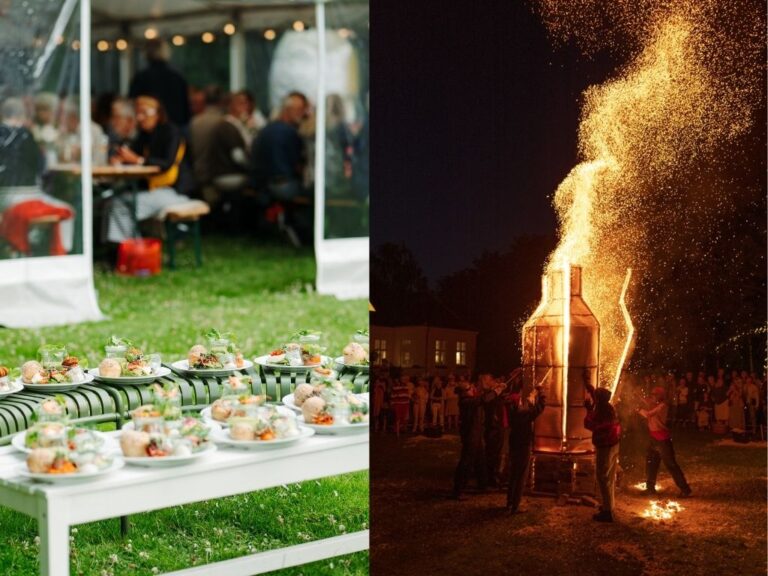 8.7 |  Skulpturbrænding, udstillingsåbning & middag