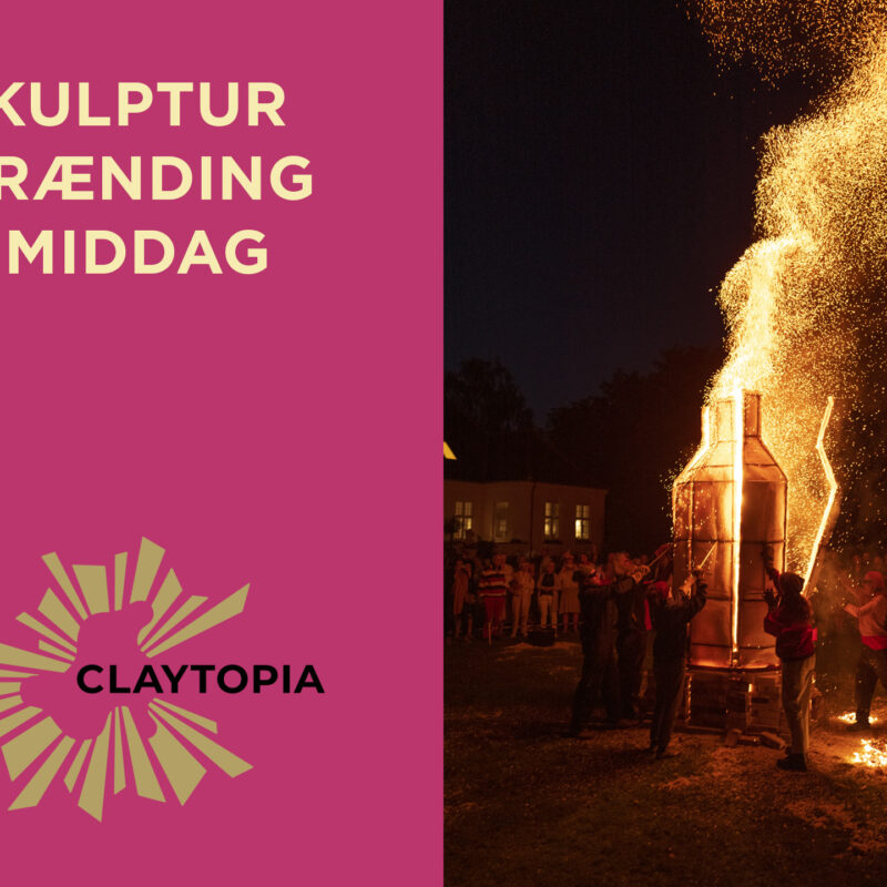 8.7 2026 |  Brændingsskulptur, udstillingsåbning & middag i parken